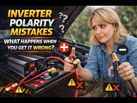 Car Battery Inverter Polarity Mistakes : What happens when you get it WRONG?