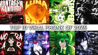 Download lagu TOP 10 MOST VIRAL PHONK/FUNK 2025 PART 2 🎵 mp3