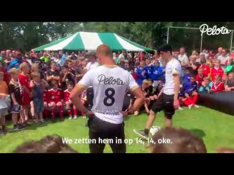 Freestyle Voetbal Show bij voetbalvereniging Bennekom