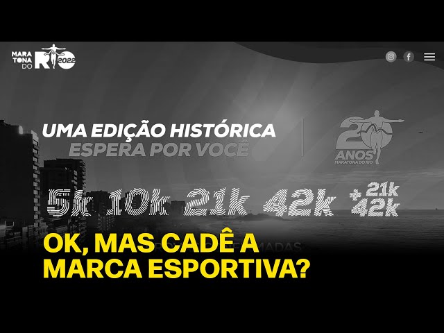 Cadê o patrocinador esportivo da maratona do Rio? Conhecemos a nova linha da Olympikus!