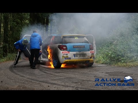 Rallye de Luxembourg 2016 | Car on Fire