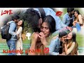 Kissing Prank On My Girlfriend Sneha हुई Romantic Ankush Rajput Prank Funny Romantic