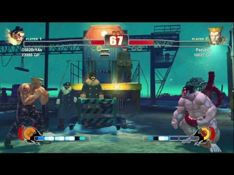 SF4 G1 match 61 - Guile vs. E. Honda
