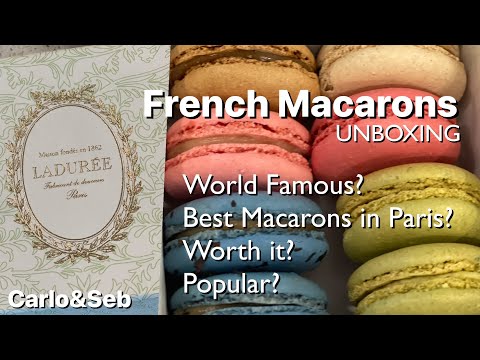 Laduree Unboxing! Os melhores macarons de Paris? | Carlo&Seb
