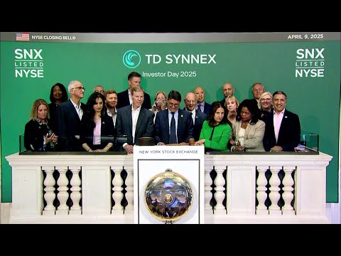NYSE closing bell as Wall Street soars on Trump tariff pause | AFP