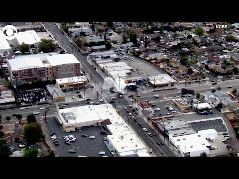 WEB EXTRA: Fire Hydrant Geyser In California