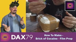 How to make a Brick of Cocaine - Film Prop