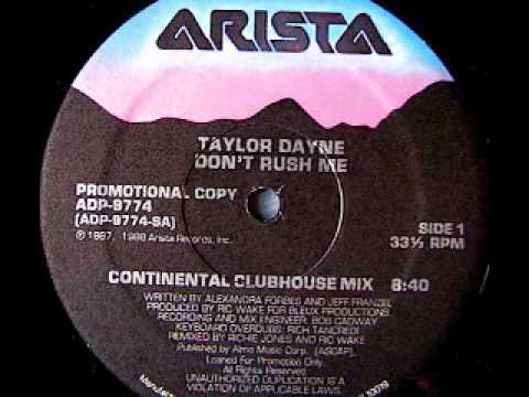 TAYLOR DAYNE - Don't Rush Me (Continental Clubhouse Mix 1988).mov