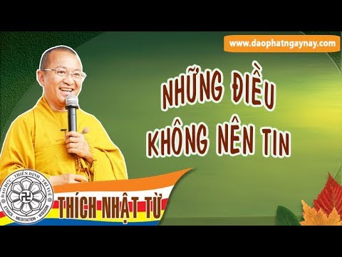 Những điều không nên tin