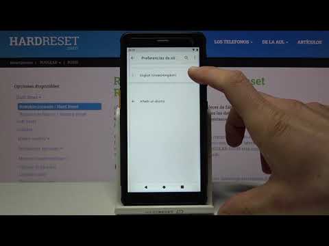 Cómo cambiar el idioma de un RUGGEAR RG655