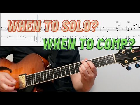 I just discovered a best new way of practice self comping or playing in a trio and it's fun to play.