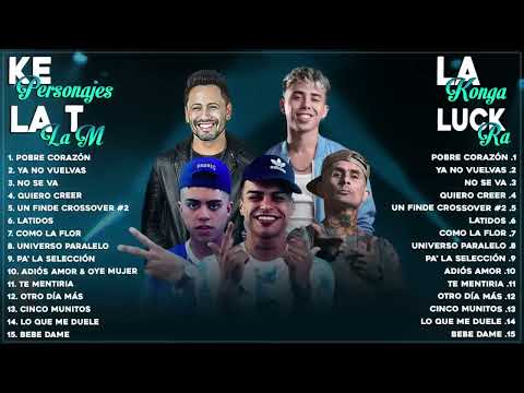 Ke Personajes, La T y La M, La Konga, Luck Ra Tendencia 2023 - Colleciones Álbum Popular (Letra)