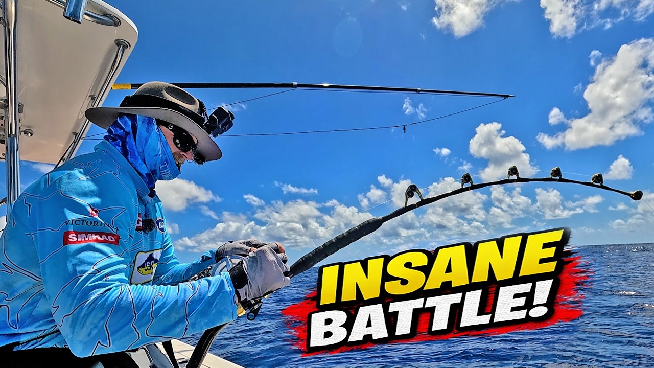 Sammy Hitzke Lands Solo Blue Marlin From the Gold Coast on the Han Solo