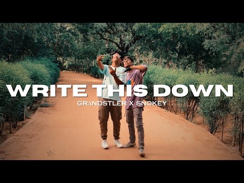 GR∆NDSTLER X SNOKEY - WRITE THIS DOWN (REMIX) | Official Video Song | 2023