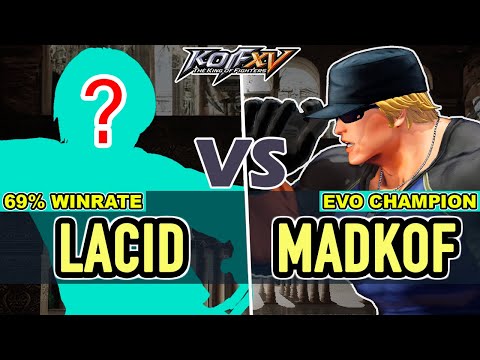 KOF XV ▰ Lacid (Random/Random/Leona) vs Madkof (Clark/Najd/Goenitz)