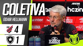 COLETIVA ODAIR HELLMANN | AO VIVO | Athletico-PR x Botafogo - Brasileirão 2026