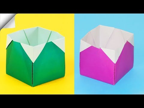 DIY paper box How to make paper box