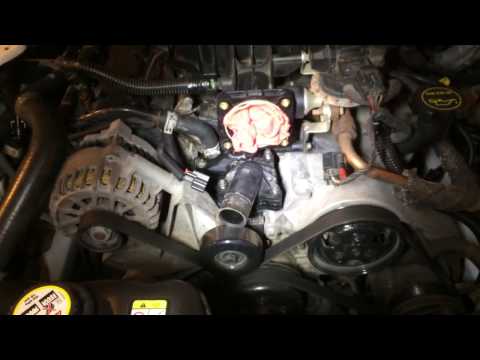 Leaking thermostat housing/water neck on Ford 4.0l SOHC
