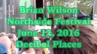 BRIAN WILSON - PET SOUNDS 50TH ANNIVERSARY WORLD TOUR Northside Festival, Brooklyn, NY June 12, 2016