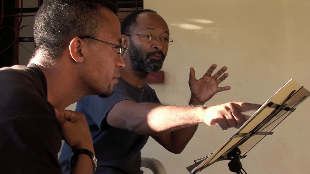 L'Opéra du bout du monde : lecture partition de percussions