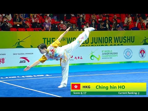 Ching Hin HO 🇭🇰 9.17 score 🥉Changquan (B group) 8th World Junior Wushu Championship Indonesia
