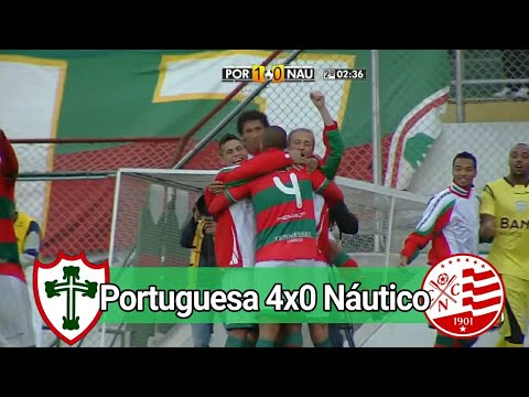 Goleada 🔥 / Portuguesa 4x0 Náutico  / Campeonato Brasileiro Série B 2011