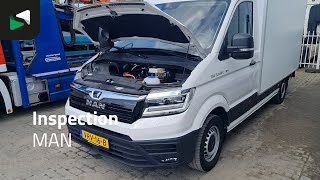 MAN TGE e-Tge 100% Elektrisch Automaat Bakwagen Navi Airco Cruise Pa box truck < 3.5t for sale image 4 MAN TGE e-Tge 100% Elektrisch Automaat Bakwagen Navi Airco Cruise Pa box truck < 3.5t image 4