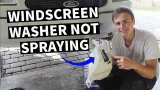 Windscreen Washer Pump Diagnosis and Repair