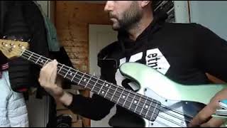 Bass cover &quot;No More Waiting&quot; by Cigar Band