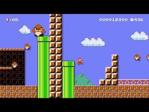 Super Mario Maker Levels: "The Goomba Rebellion"