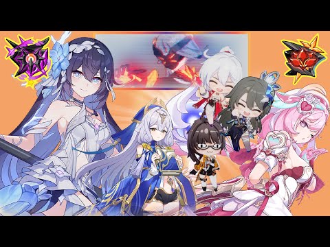 [Hi3 Abyss] Nirvana & Red Lotus Shadow Knight SK Summon (D559)(D528) - [Honkai Impact 3]
