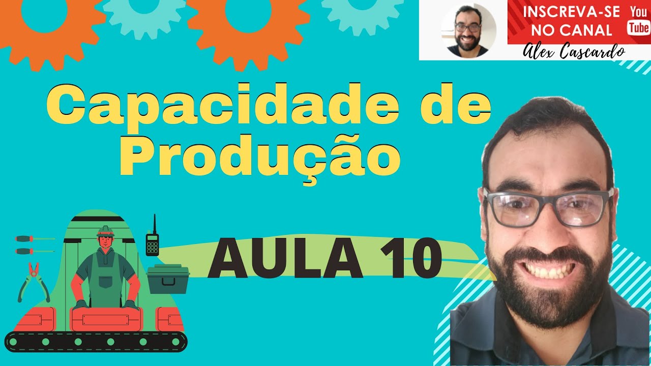 Planejamento e Controle da Produção # 10 – Capacidade de Produção