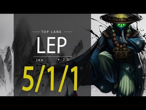 LOL ProTV - Lep - JAX TOP vs RIVEN (19/03/2017)