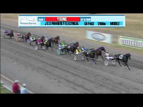 YOUNG - 22/04/2016 - Race 1 - J & C POWDERLY ELECTRICAL & RENEWABLE ENERGY MAIDEN PACE