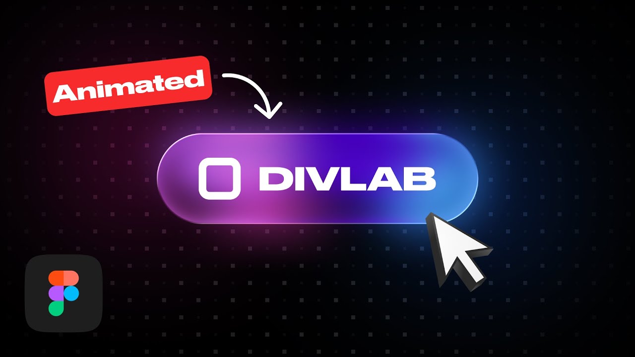 Smooth Glowing Button Animation in Figma — Figma Tutorial