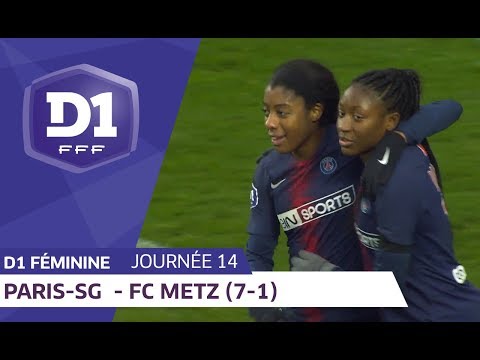 J14 : Paris SG - FC Metz (7-1) / D1 Féminine