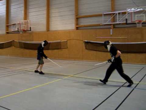 Scott Hellroth Matt Galas sparring training Dijon 2009 pt 1