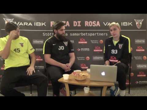 Vara IBK - Ledarstaben summerar första halvan av säsongen!