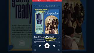THE TEMPTATIONS ••• 🎶 LONELY LONELY MAN I AM!!!!