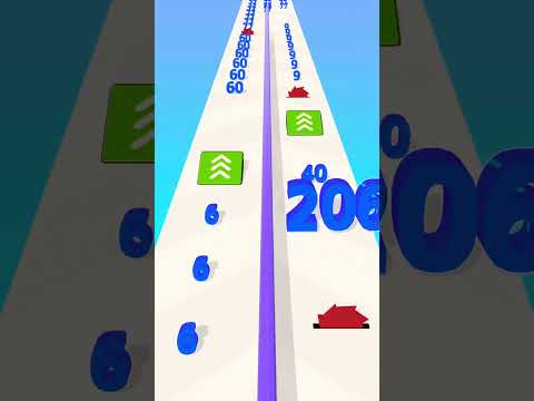 Number Merge Run 3D lv 55