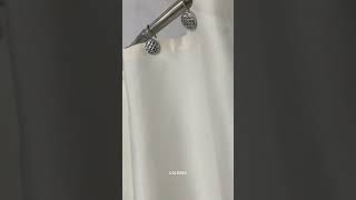Video de Cortina De Baño Yoana Natural - Hotel Heavy Duty 180 x 180 Cm