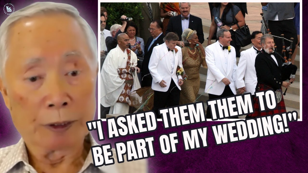 George Takei asked Star Trek cast to be part of his wedding after they kept his secret.