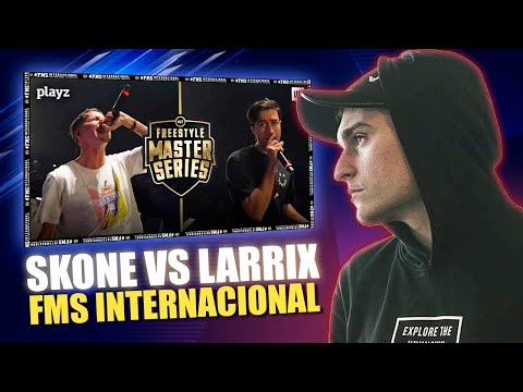 BATALLA HISTORICA | REACCION a SKONE vs LARRIX - FMS INTERNACIONAL 2023