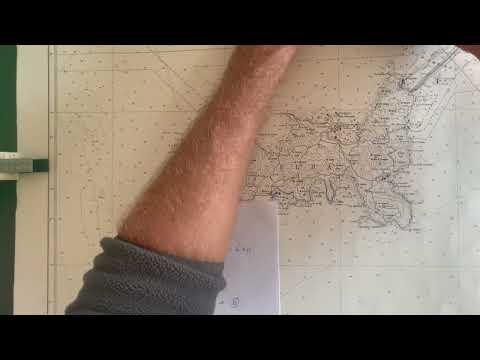 Nuovo esame patente nautica - esercizio  5.1.2-3 n°9 - carburante - carteggio senza limiti (2022)