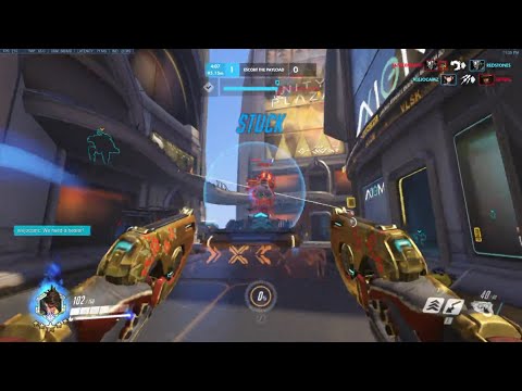 Overwatch Tracer God Kabaji Is Back - Tryhard DPS Gameplay -