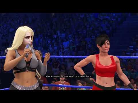 WWE2K22 Women Myrise - Smackdown Saga Part 5