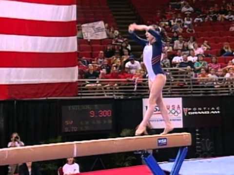 Kristal Uzelac - Balance Beam - 2001 Visa American Cup
