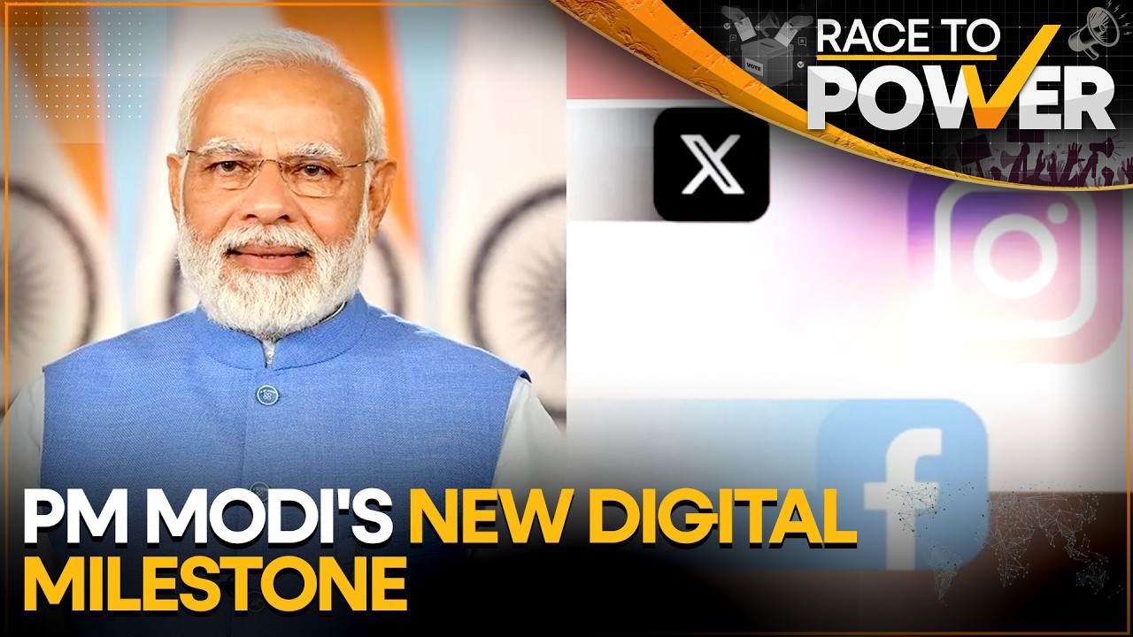 Prime Minister Narendra Modi Becomes First Leader to Cross 100 M Followers on Instagram | WION