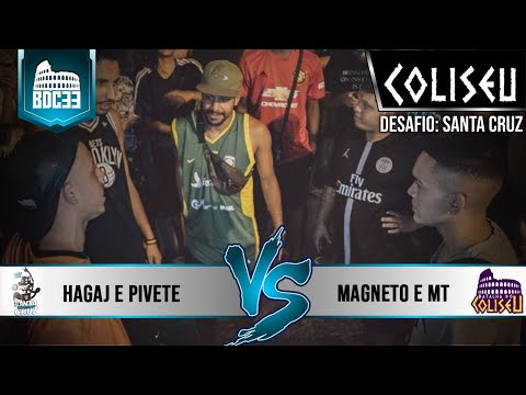 (GASTAÇÃO) MAGNETO E MT X HAGAJ (SP) E PIVETE (SP) - DESAFIO - SANTA CRUZ (SP) X COLISEU (RJ)