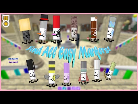 Find The Markers: How to find **ALL EASY** markers (Updated) | with timestamps